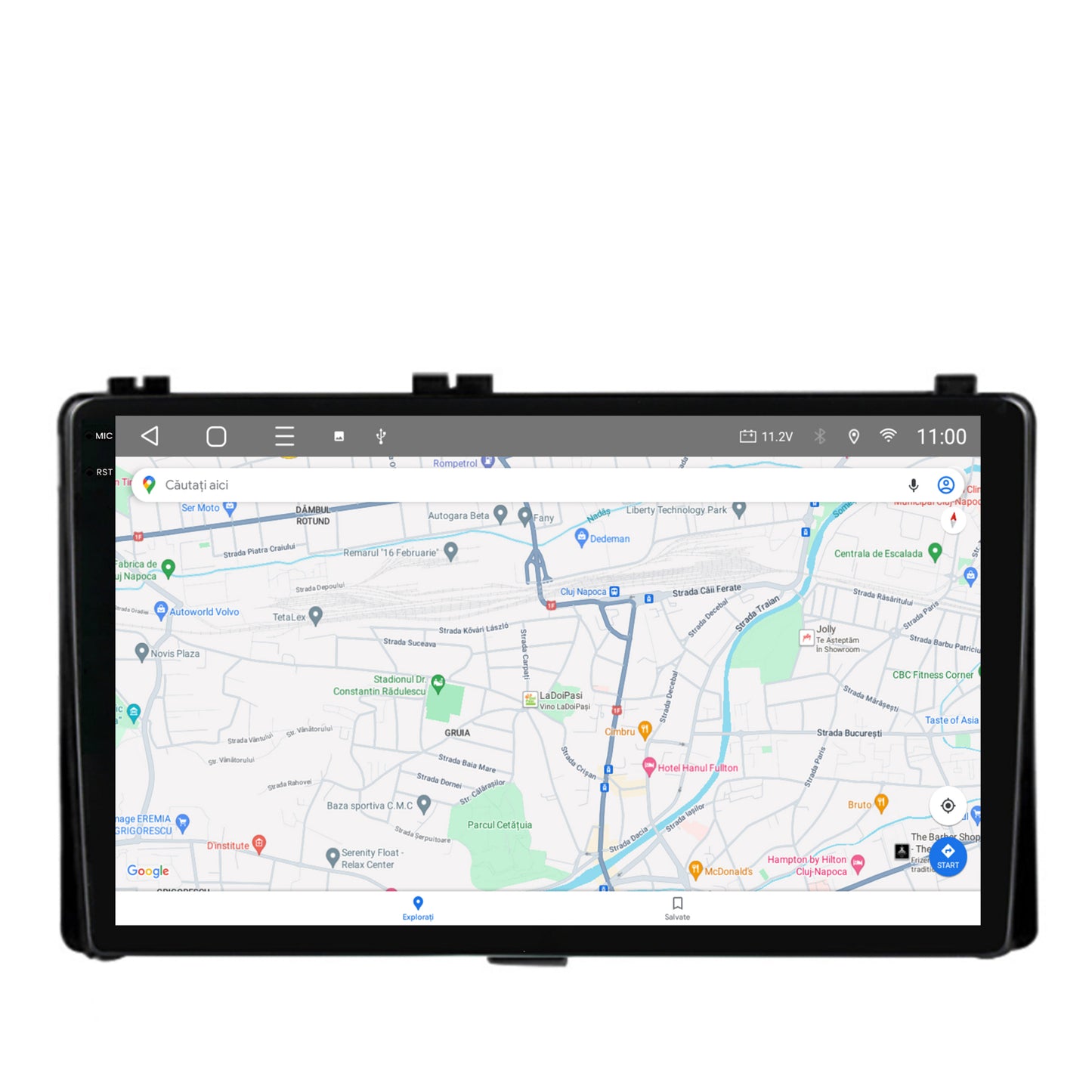 Navigatie 2K HUB64 Toyota Auris/ Corolla (2016+), 8GB RAM, Android, Octacore, Slot Sim 4G, DSP, GPS, Wi-FI, Carplay, Android Auto, USB, Bluetooth, Waze, Touchscreen, 9.5 Inch