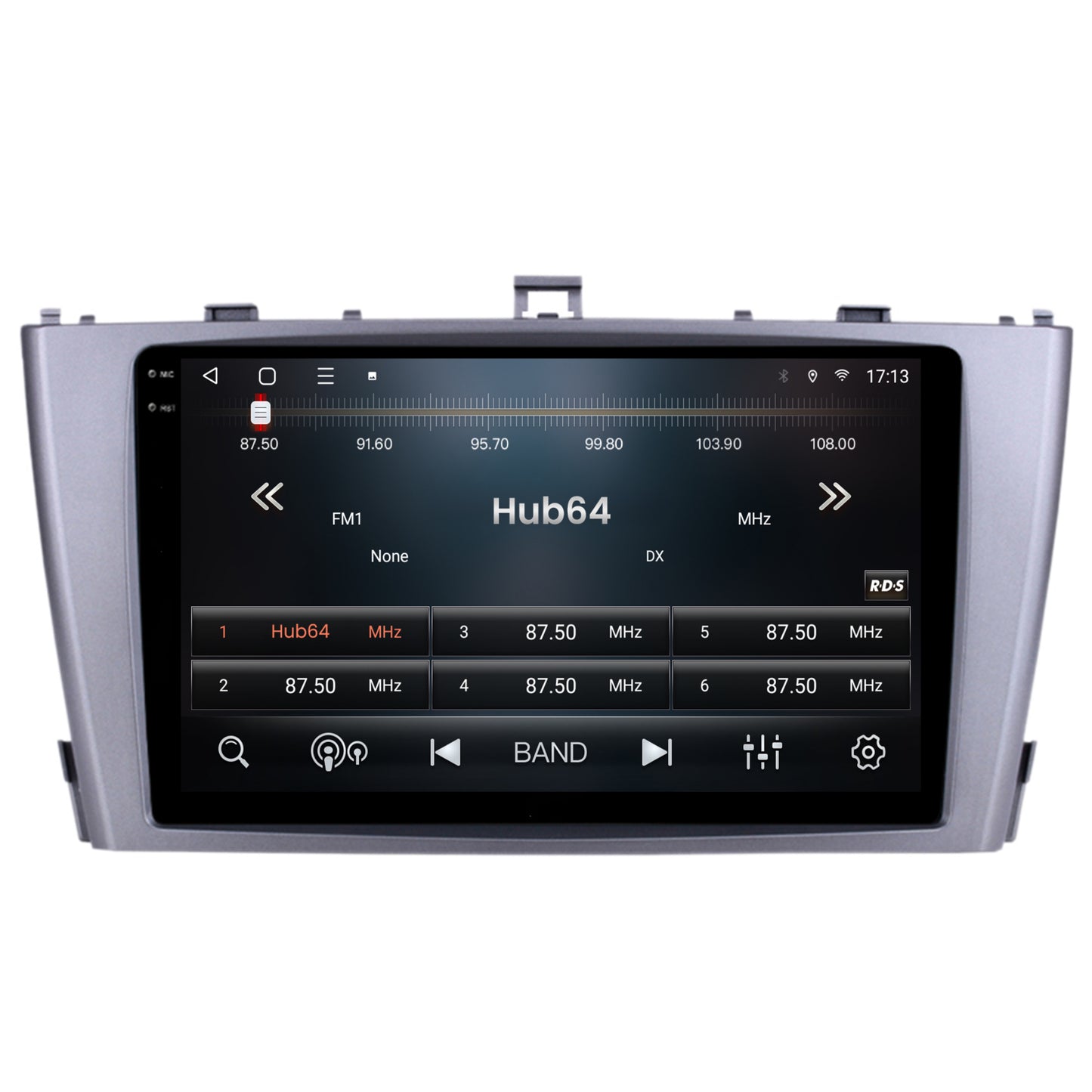 Navigatie 2K HUB64 Toyota Avensis (2008-2015), 4GB RAM, Android, Octacore, Slot Sim 4G, DSP, GPS, Wi-FI, Carplay, Android Auto, USB, Bluetooth, Waze, Touchscreen, 9.5 Inch