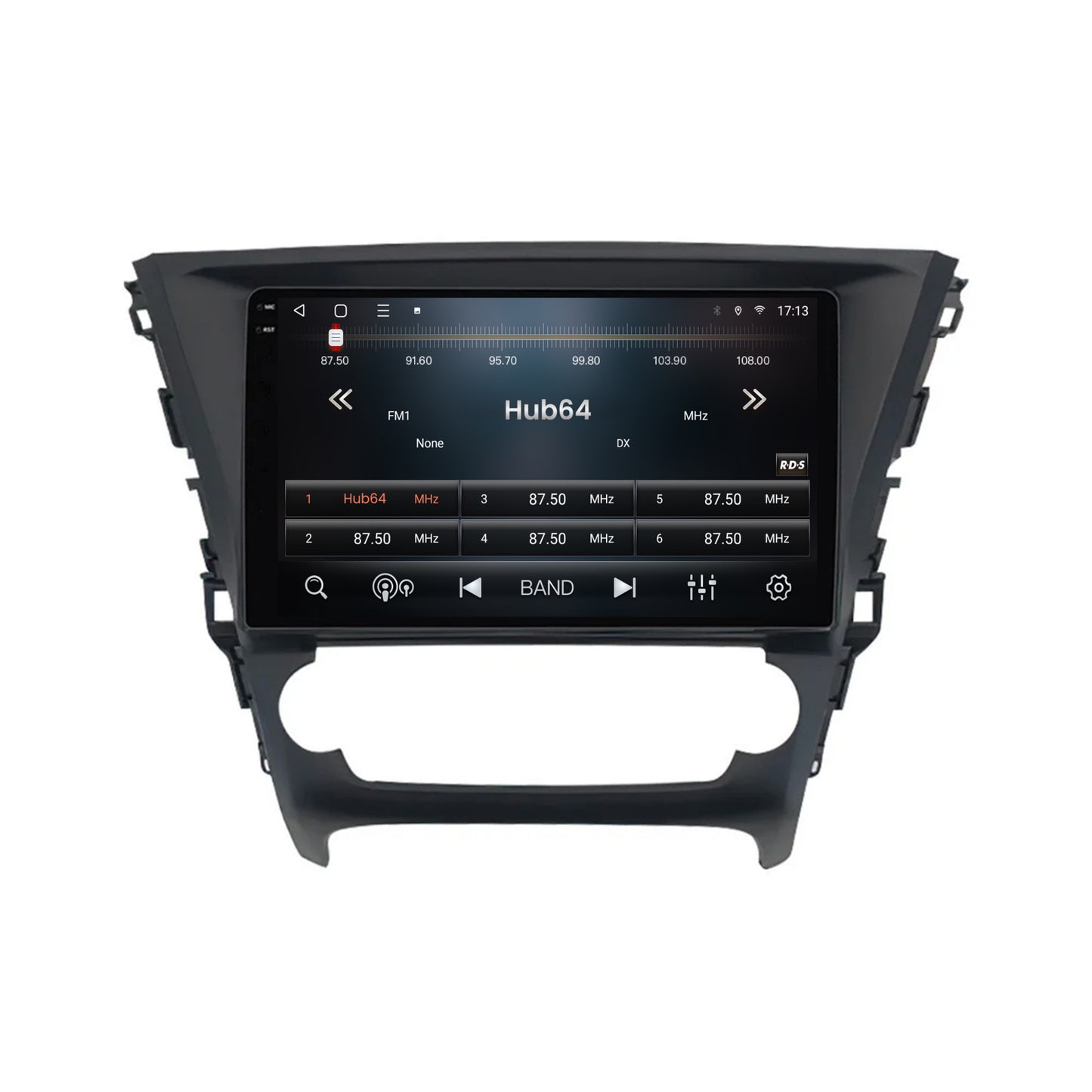 Navigatie 2K HUB64 Toyota Avensis (2015-2018), 4GB RAM, Android, Octacore, Slot Sim 4G, DSP, GPS, Wi-FI, Carplay, Android Auto, USB, Bluetooth, Waze, Touchscreen, 10.36 Inch