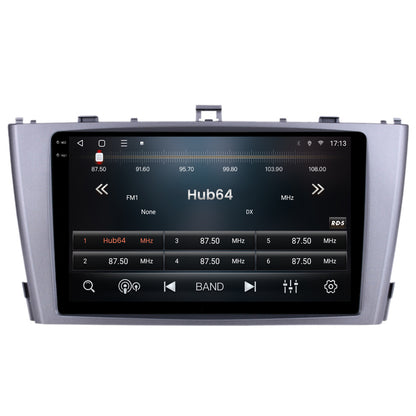 Navigatie 2K HUB64 Toyota Avensis (2008-2015), 8GB RAM, Android, Octacore, Slot Sim 4G, DSP, GPS, Wi-FI, Carplay, Android Auto, USB, Bluetooth, Waze, Touchscreen, 9.5 Inch