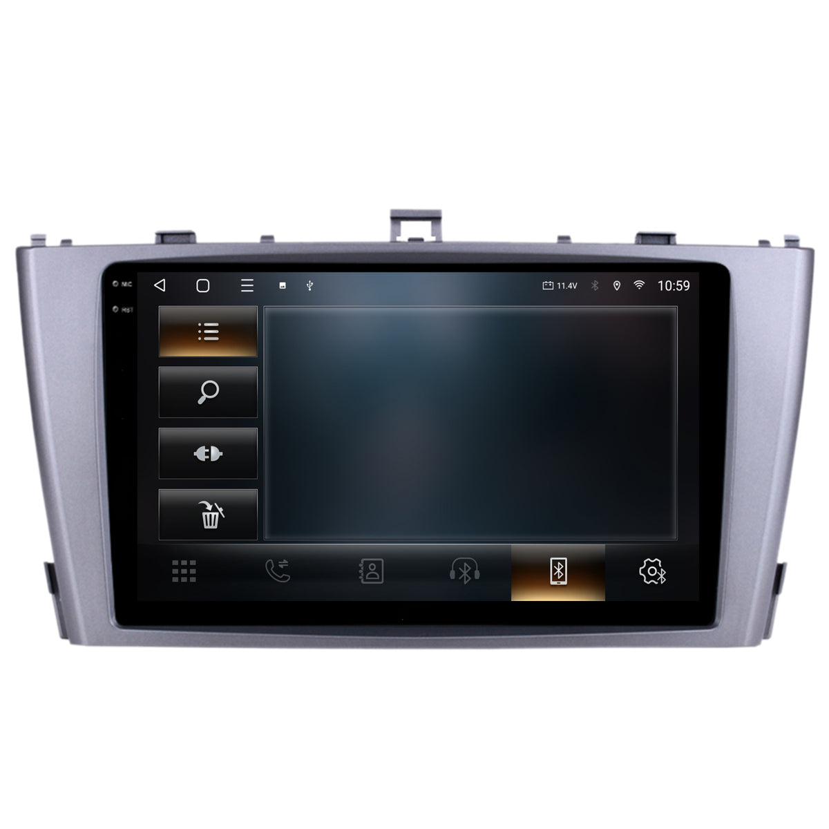Navigatie 2K HUB64 Toyota Avensis (2008-2015), 8GB RAM, Android, Octacore, Slot Sim 4G, DSP, GPS, Wi-FI, Carplay, Android Auto, USB, Bluetooth, Waze, Touchscreen, 9.5 Inch
