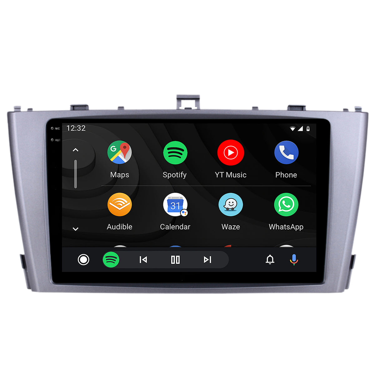 Navigatie 2K HUB64 Toyota Avensis (2008-2015), 8GB RAM, Android, Octacore, Slot Sim 4G, DSP, GPS, Wi-FI, Carplay, Android Auto, USB, Bluetooth, Waze, Touchscreen, 9.5 Inch