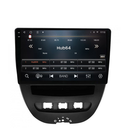 Navigatie 2K HUB64 Toyota AYGO / Citroen C1 (2005-2014), 4GB RAM, Android, Octacore, Slot Sim 4G, DSP, GPS, Wi-FI, Carplay, Android Auto, USB, Bluetooth, Waze, Touchscreen, 10.36 Inch