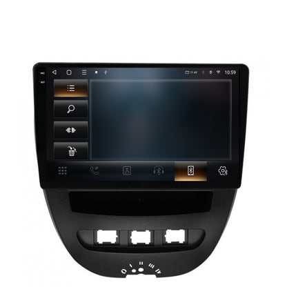 Navigatie 2K HUB64 Toyota AYGO / Citroen C1 (2005-2014), 8GB RAM, Android, Octacore, Slot Sim 4G, DSP, GPS, Wi-FI, Carplay, Android Auto, USB, Bluetooth, Waze, Touchscreen, 10.36 Inch