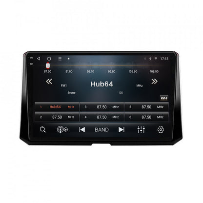 Navigatie 2K HUB64 Toyota Corolla (2019-2023), 4GB RAM, Android, Octacore, Slot Sim 4G, DSP, GPS, Wi-FI, Carplay, Android Auto, USB, Bluetooth, Waze, Touchscreen, 10.36 Inch