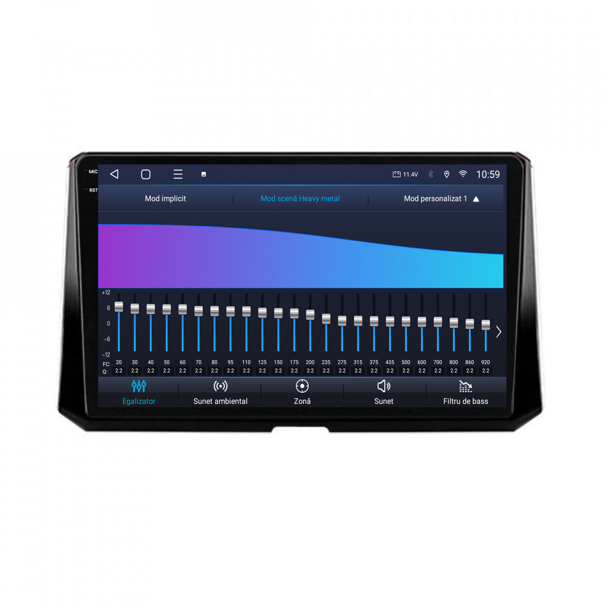 Navigatie 2K HUB64 Toyota Corolla (2019-2023), 4GB RAM, Android, Octacore, Slot Sim 4G, DSP, GPS, Wi-FI, Carplay, Android Auto, USB, Bluetooth, Waze, Touchscreen, 10.36 Inch