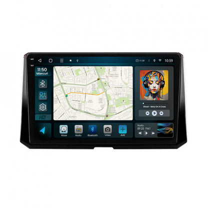 Navigatie 2K HUB64 Toyota Corolla (2019-2023), 4GB RAM, Android, Octacore, Slot Sim 4G, DSP, GPS, Wi-FI, Carplay, Android Auto, USB, Bluetooth, Waze, Touchscreen, 10.36 Inch