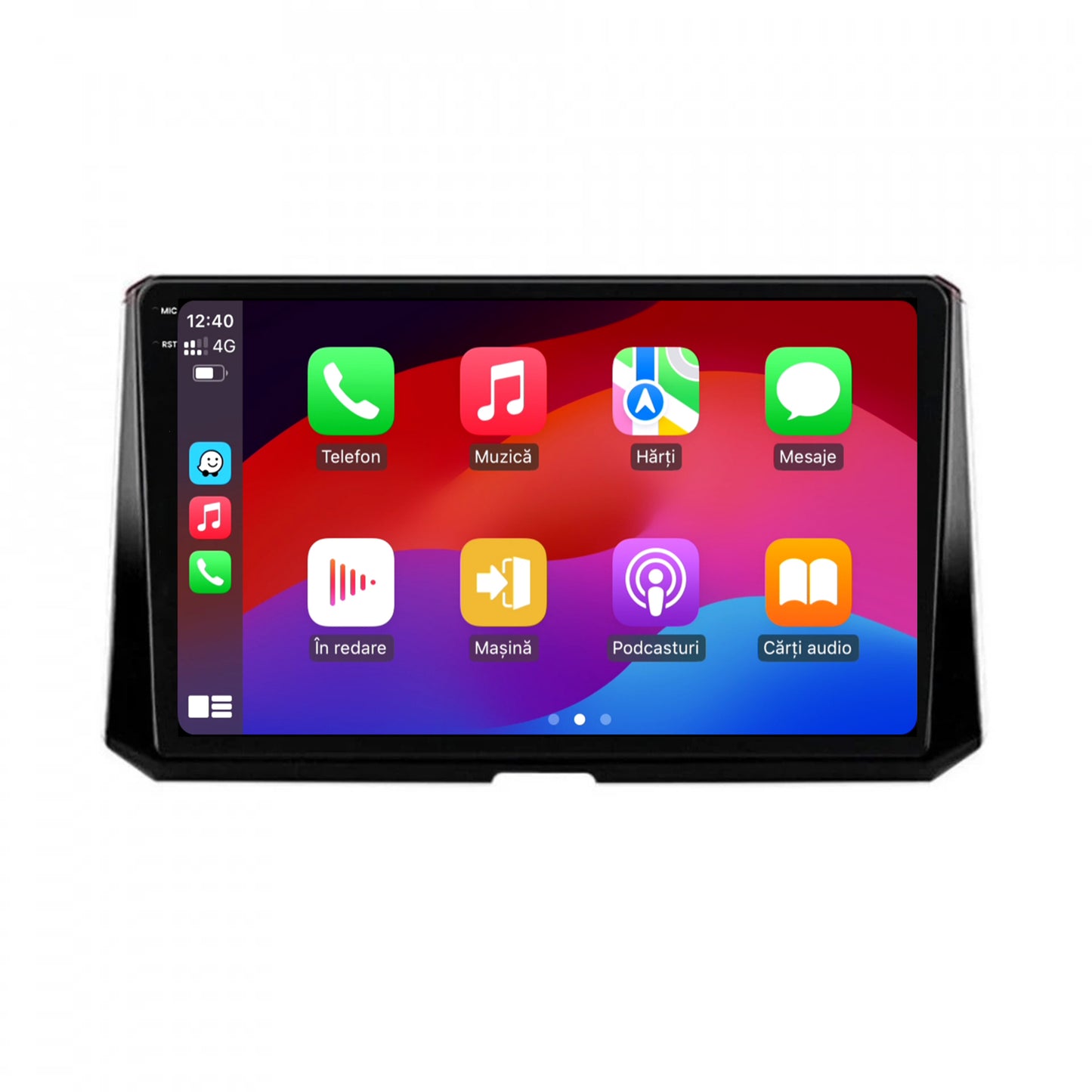 Navigatie 2K HUB64 Toyota Corolla (2019-2023), 8GB RAM, Android, Octacore, Slot Sim 4G, DSP, GPS, Wi-FI, Carplay, Android Auto, USB, Bluetooth, Waze, Touchscreen, 10.36 Inch