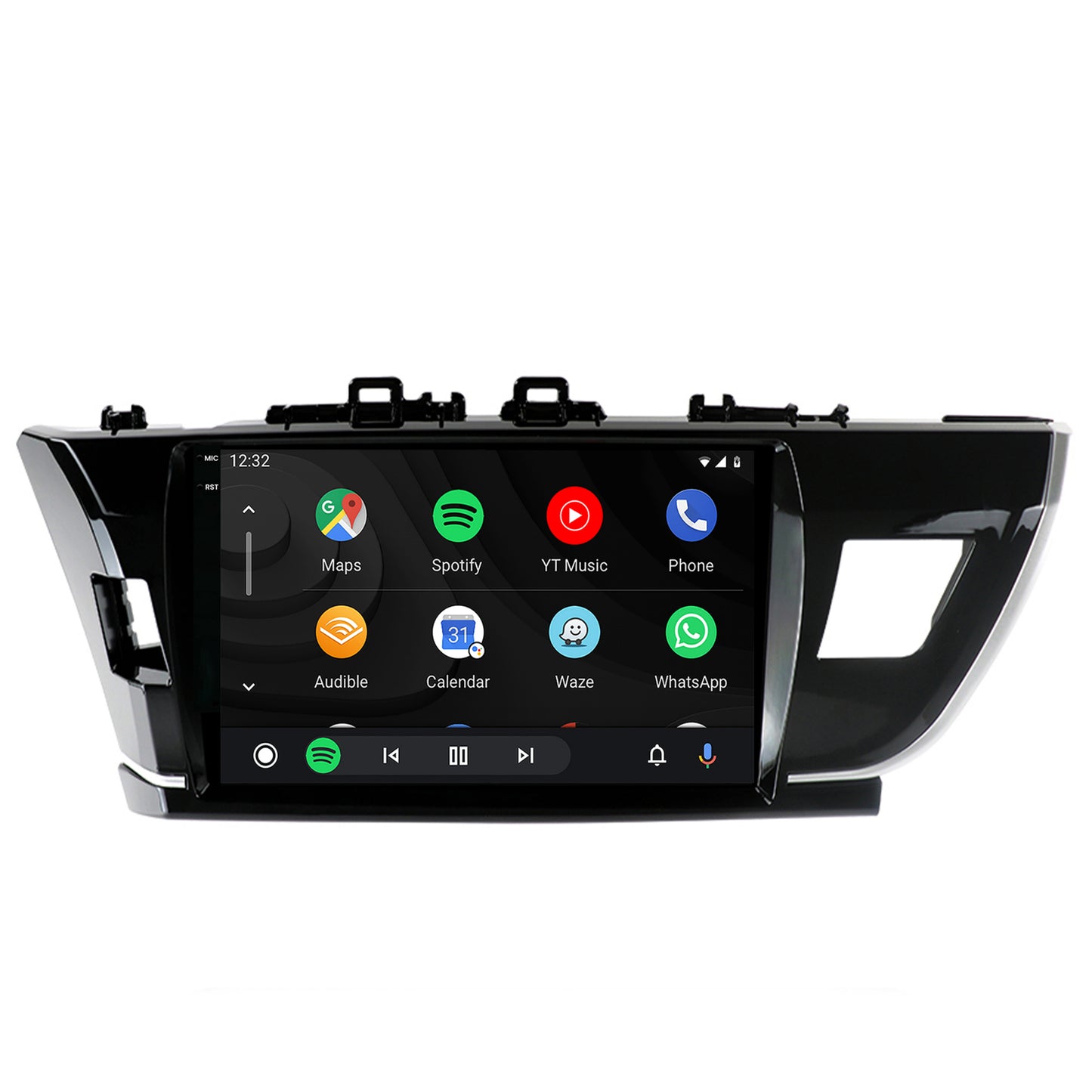 Navigatie 2K HUB64 Toyota Corolla (2012-2016), 4GB RAM, Android, Octacore, Slot Sim 4G, DSP, GPS, Wi-FI, Carplay, Android Auto, USB, Bluetooth, Waze, Touchscreen, 10.36 Inch