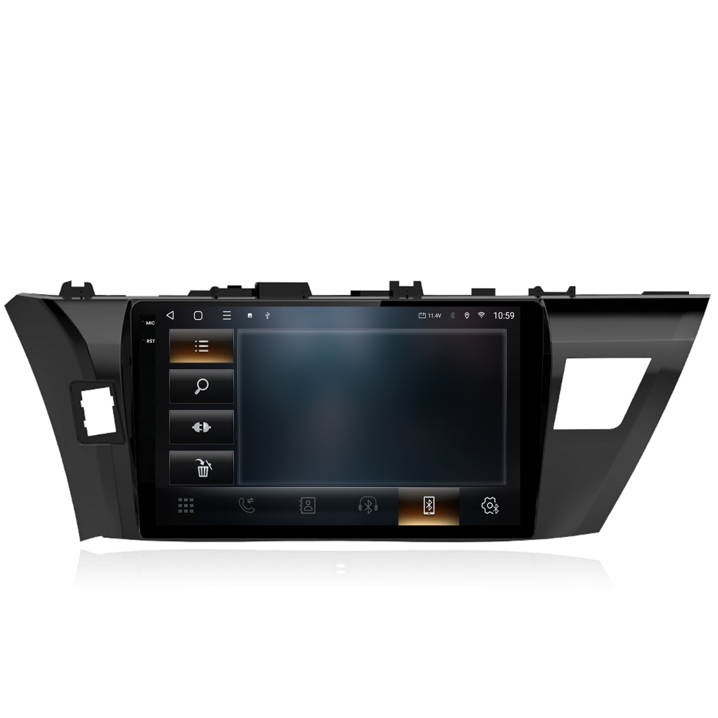 Navigatie 2K HUB64 Toyota Corolla (2012-2016), 4GB RAM, Android, Octacore, Slot Sim 4G, DSP, GPS, Wi-FI, Carplay, Android Auto, USB, Bluetooth, Waze, Touchscreen, 10.36 Inch