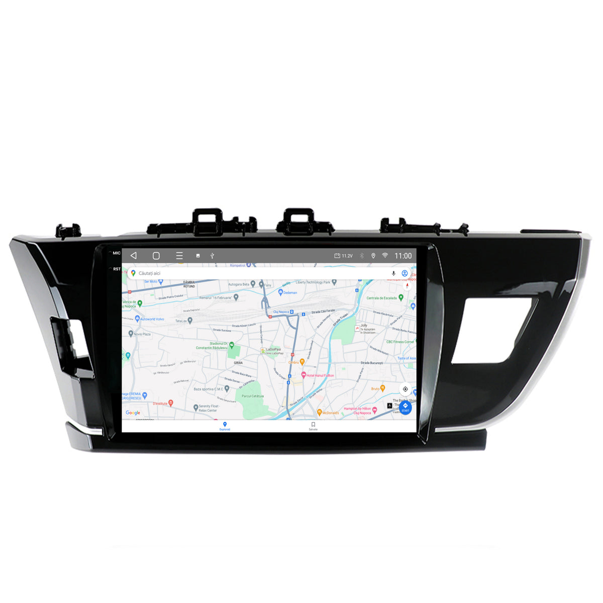 Navigatie 2K HUB64 Toyota Corolla (2012-2016), 8GB RAM, Android, Octacore, Slot Sim 4G, DSP, GPS, Wi-FI, Carplay, Android Auto, USB, Bluetooth, Waze, Touchscreen, 10.36 Inch