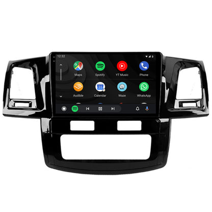 Navigatie 2K HUB64 Toyota Hilux (2008-2014), 4GB RAM, Android, Octacore, Slot Sim 4G, DSP, GPS, Wi-FI, Carplay, Android Auto, USB, Bluetooth, Waze, Touchscreen, 9.5 Inch