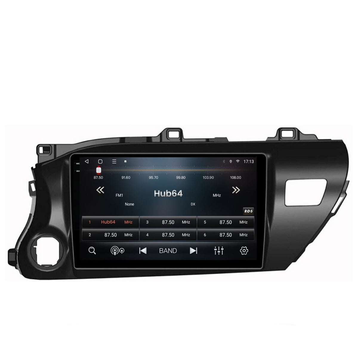 Navigatie 2K HUB64 Toyota Hilux (2015+), 4GB RAM, Android, Octacore, Slot Sim 4G, DSP, GPS, Wi-FI, Carplay, Android Auto, USB, Bluetooth, Waze, Touchscreen, 10.36 Inch