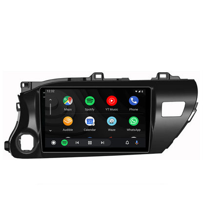 Navigatie 2K HUB64 Toyota Hilux (2015+), 4GB RAM, Android, Octacore, Slot Sim 4G, DSP, GPS, Wi-FI, Carplay, Android Auto, USB, Bluetooth, Waze, Touchscreen, 10.36 Inch