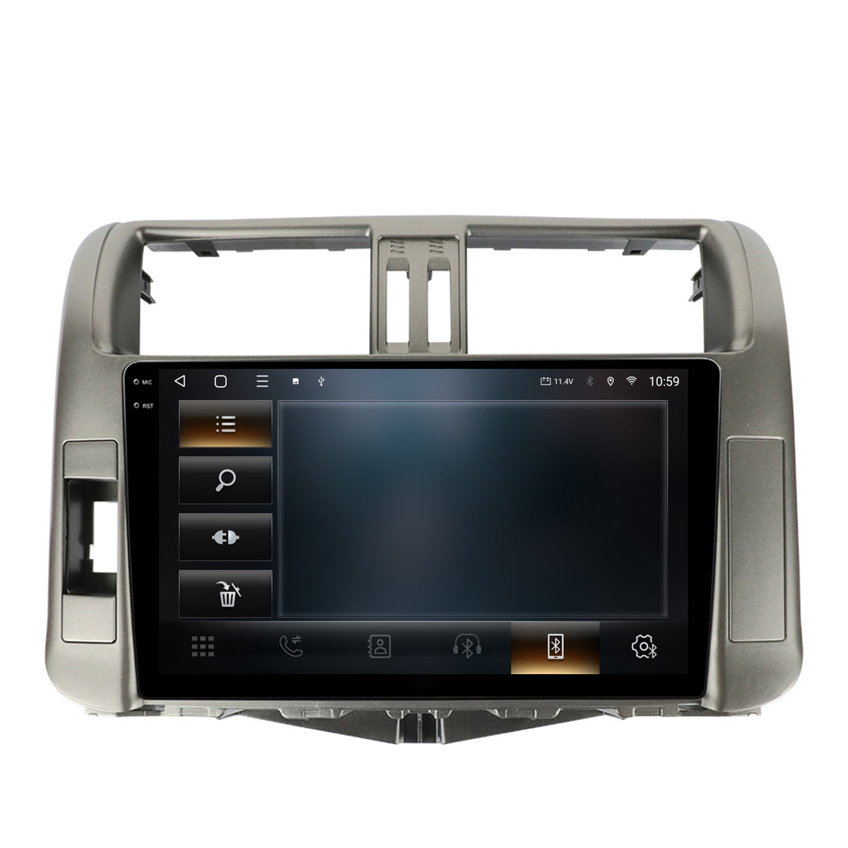 Navigatie 2K HUB64 Toyota Land Cruiser / Prado (2009-2013), 8GB RAM, Android, Octacore, Slot Sim 4G, DSP, GPS, Wi-FI, Carplay, Android Auto, USB, Bluetooth, Waze, Touchscreen, 9.5 Inch