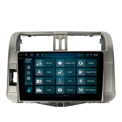 Navigatie 2K HUB64 Toyota Land Cruiser / Prado (2009-2013), 8GB RAM, Android, Octacore, Slot Sim 4G, DSP, GPS, Wi-FI, Carplay, Android Auto, USB, Bluetooth, Waze, Touchscreen, 9.5 Inch