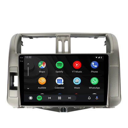 Navigatie 2K HUB64 Toyota Land Cruiser / Prado (2009-2013), 8GB RAM, Android, Octacore, Slot Sim 4G, DSP, GPS, Wi-FI, Carplay, Android Auto, USB, Bluetooth, Waze, Touchscreen, 9.5 Inch