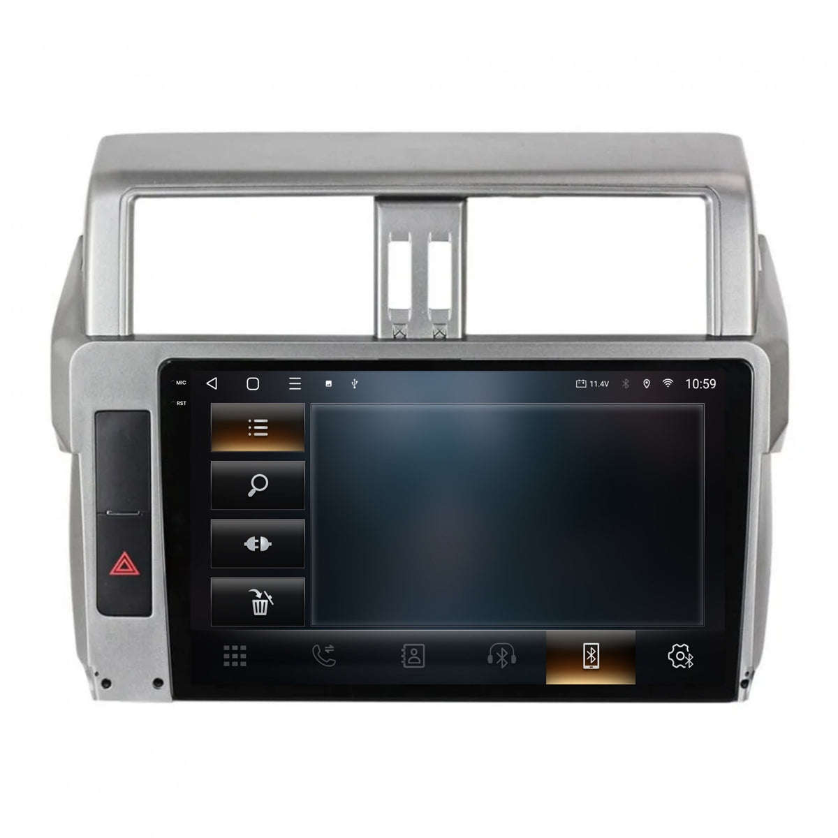 Navigatie 2K HUB64 Toyota Land Cruiser / Prado J150 (2013-2017), 4GB RAM, Android, Octacore, Slot Sim 4G, DSP, GPS, Wi-FI, Carplay, Android Auto, USB, Bluetooth, Waze, Touchscreen, 10.36 Inch