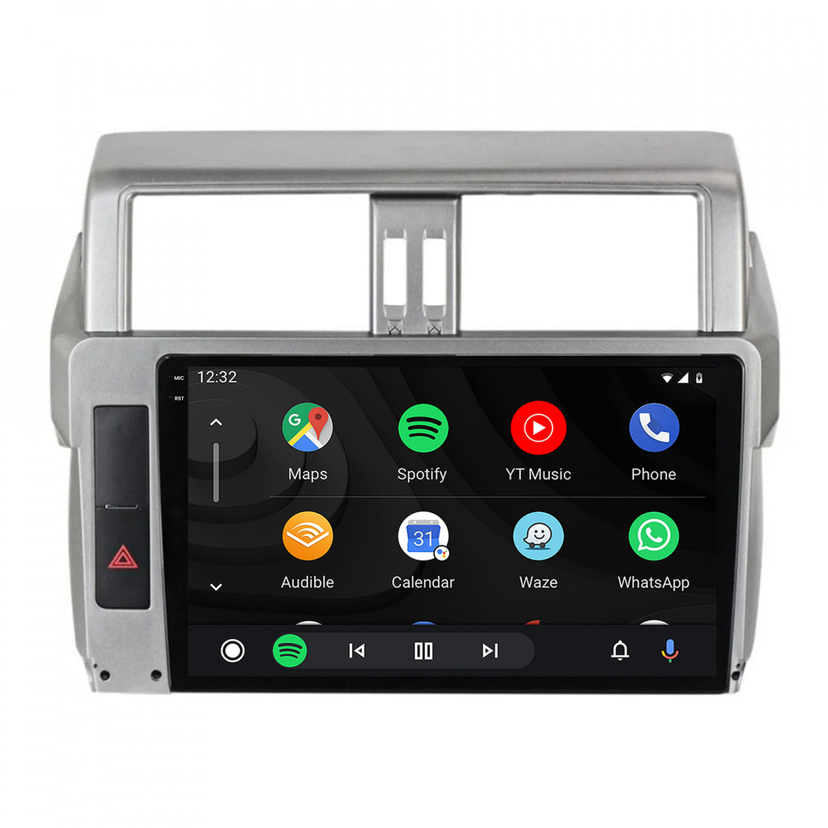 Navigatie 2K HUB64 Toyota Land Cruiser / Prado J150 (2013-2017), 4GB RAM, Android, Octacore, Slot Sim 4G, DSP, GPS, Wi-FI, Carplay, Android Auto, USB, Bluetooth, Waze, Touchscreen, 10.36 Inch