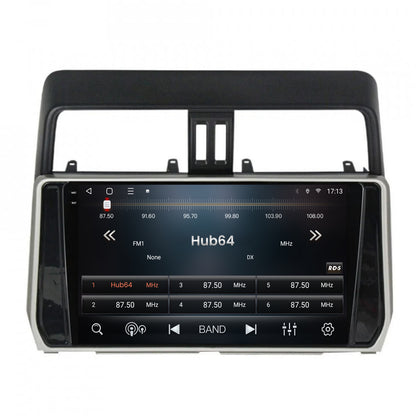 Navigatie 2K HUB64 Toyota Land Cruiser / Prado J150 (2018+), 4GB RAM, Android, Octacore, Slot Sim 4G, DSP, GPS, Wi-FI, Carplay, Android Auto, USB, Bluetooth, Waze, Touchscreen, 10.36 Inch