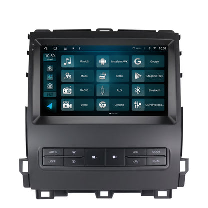 Navigatie 2K HUB64 Toyota Prado J120 (2002-2010), 8GB RAM, Android, Octacore, Slot Sim 4G, DSP, GPS, Wi-FI, Carplay, Android Auto, USB, Bluetooth, Waze, Touchscreen, 9.5 Inch