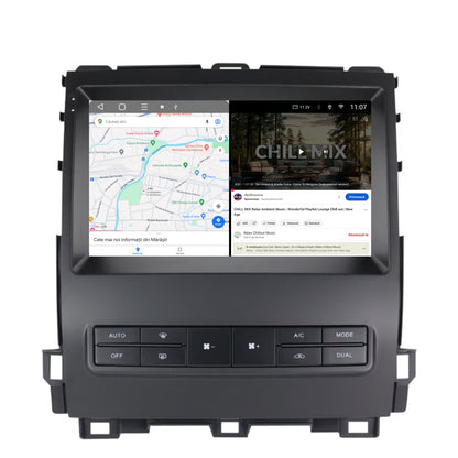 Navigatie 2K HUB64 Toyota Prado J120 (2002-2010), 8GB RAM, Android, Octacore, Slot Sim 4G, DSP, GPS, Wi-FI, Carplay, Android Auto, USB, Bluetooth, Waze, Touchscreen, 9.5 Inch