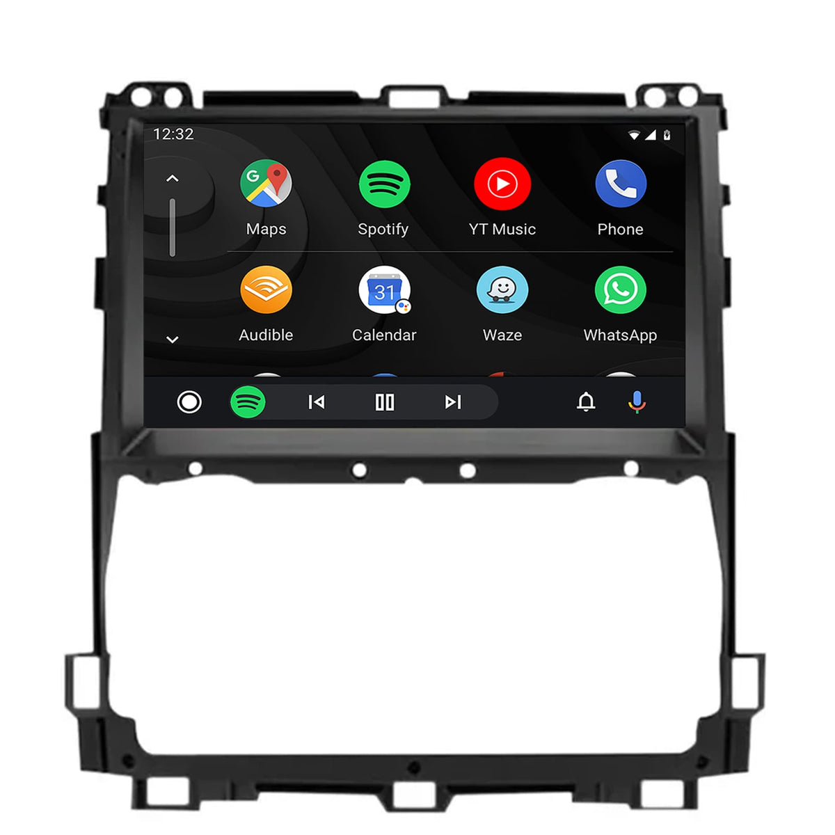 Navigatie 2K HUB64 Toyota Prado J120 (2002-2010), 8GB RAM, Android, Octacore, Slot Sim 4G, DSP, GPS, Wi-FI, Carplay, Android Auto, USB, Bluetooth, Waze, Touchscreen, 9.5 Inch
