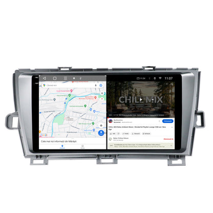 Navigatie 2K HUB64 Toyota Prius (2009-2014), 4GB RAM, Android, Octacore, Slot Sim 4G, DSP, GPS, Wi-FI, Carplay, Android Auto, USB, Bluetooth, Waze, Touchscreen, 9.5 Inch