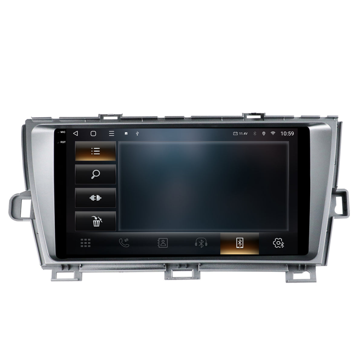 Navigatie 2K HUB64 Toyota Prius (2009-2014), 8GB RAM, Android, Octacore, Slot Sim 4G, DSP, GPS, Wi-FI, Carplay, Android Auto, USB, Bluetooth, Waze, Touchscreen, 9.5 Inch