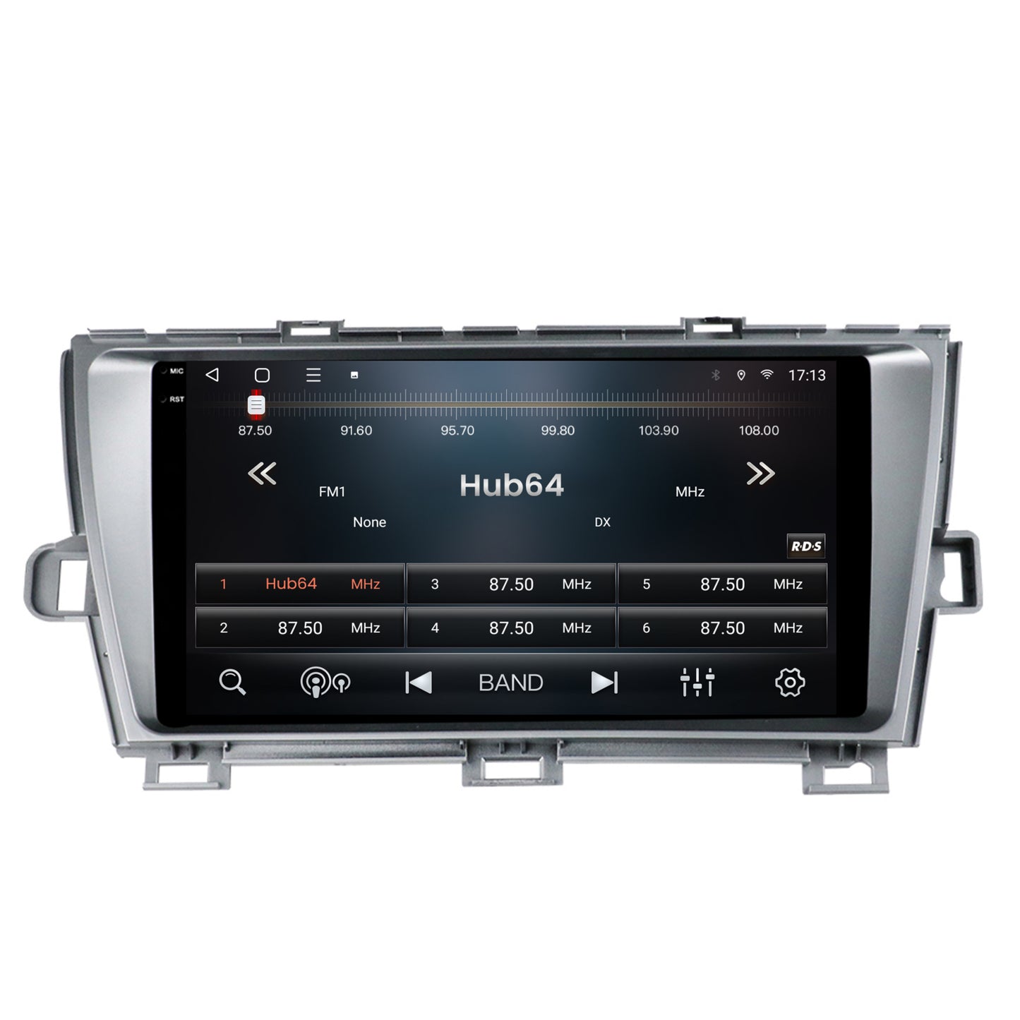 Navigatie 2K HUB64 Toyota Prius (2009-2014), 8GB RAM, Android, Octacore, Slot Sim 4G, DSP, GPS, Wi-FI, Carplay, Android Auto, USB, Bluetooth, Waze, Touchscreen, 9.5 Inch