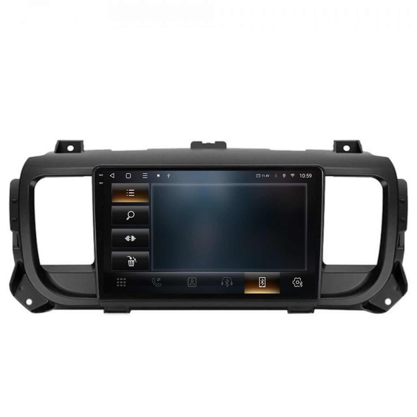Navigatie 2K HUB64 Toyota Proace (2016+), 4GB RAM, Android, Octacore, Slot Sim 4G, DSP, GPS, Wi-FI, Carplay, Android Auto, USB, Bluetooth, Waze, Touchscreen, 9.5 Inch