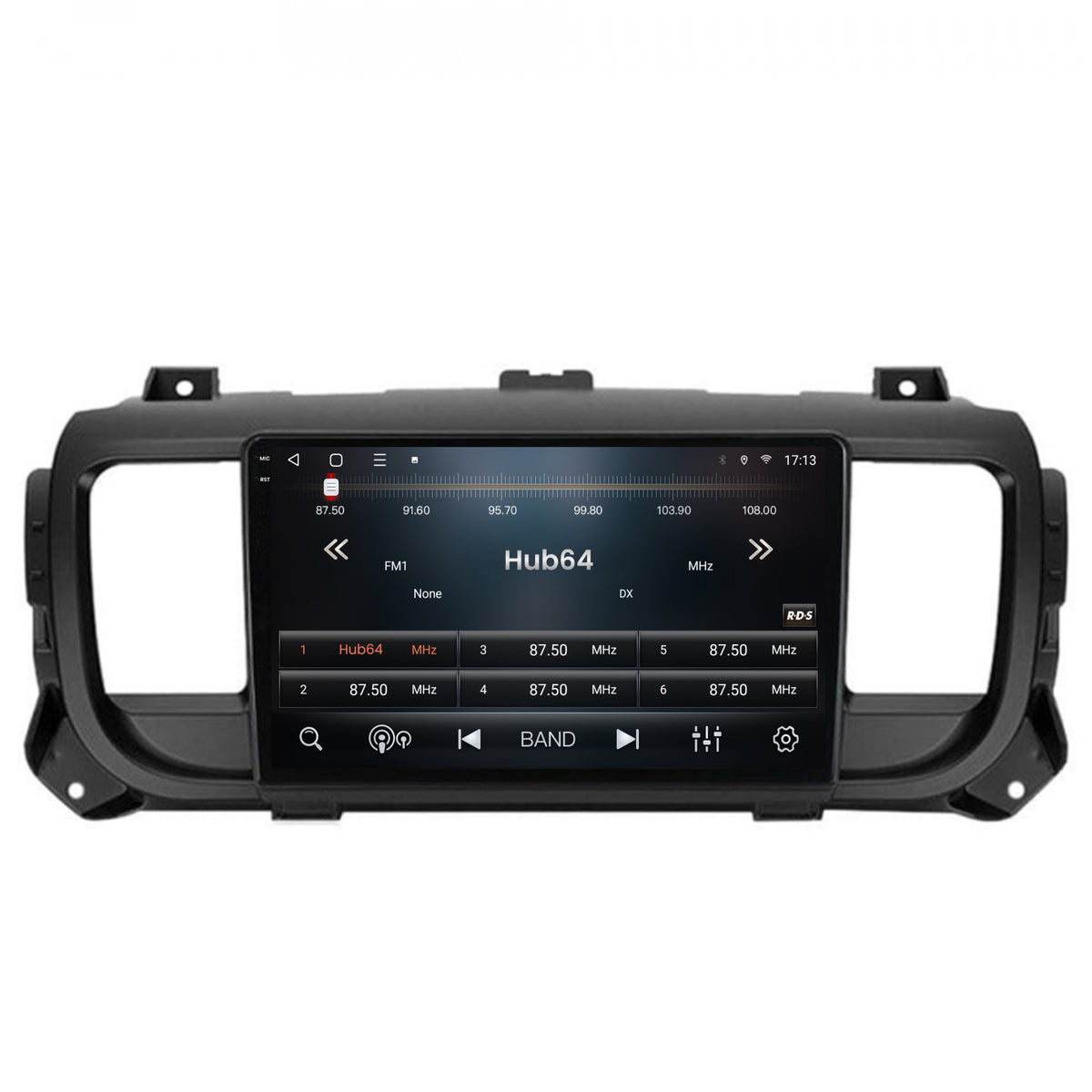 Navigatie 2K HUB64 Toyota Proace (2016+), 4GB RAM, Android, Octacore, Slot Sim 4G, DSP, GPS, Wi-FI, Carplay, Android Auto, USB, Bluetooth, Waze, Touchscreen, 9.5 Inch