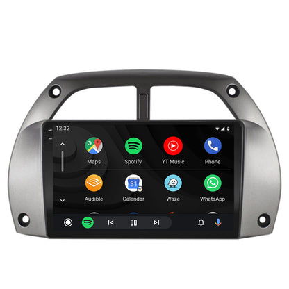 Navigatie 2K HUB64 Toyota RAV4 (2001-2006), 4GB RAM, Android, Octacore, Slot Sim 4G, DSP, GPS, Wi-FI, Carplay, Android Auto, USB, Bluetooth, Waze, Touchscreen, 9.5 Inch