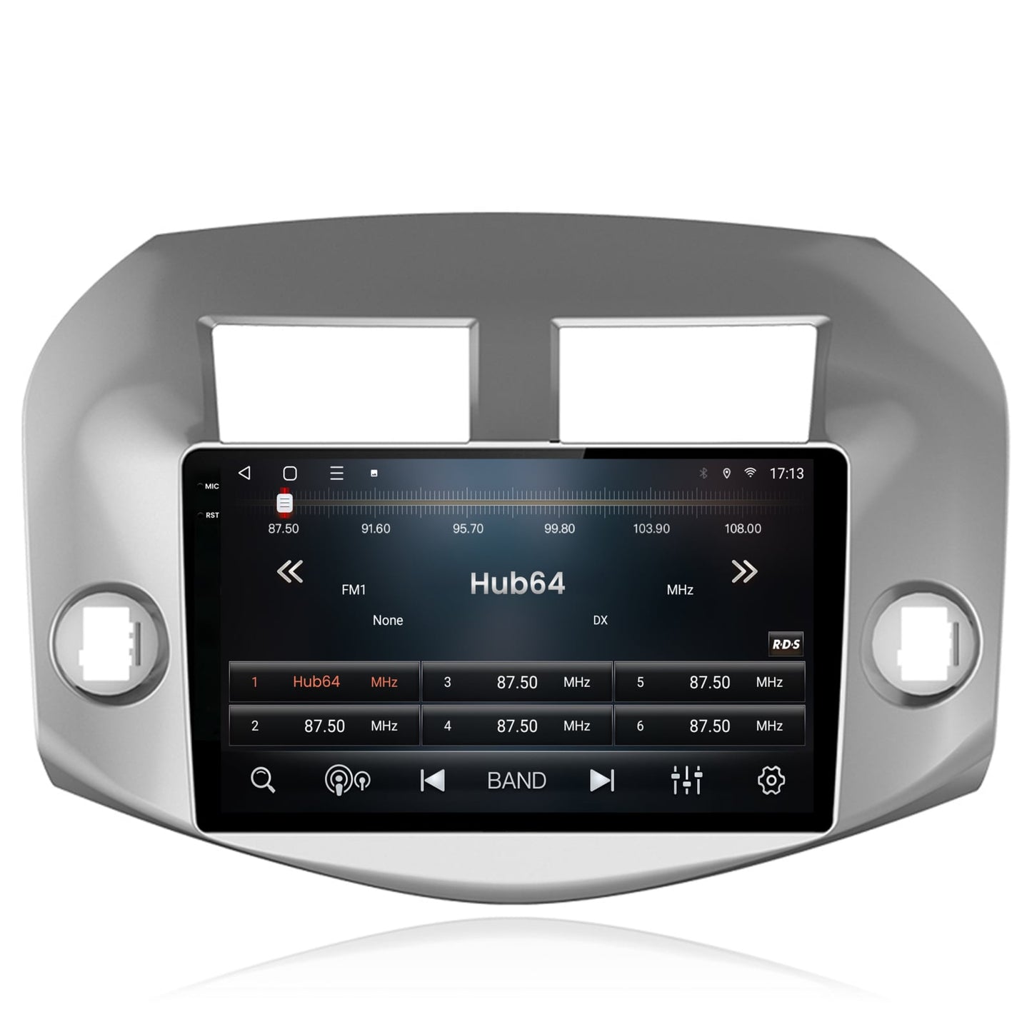 Navigatie 2K HUB64 Toyota RAV4 (2005-2013), 4GB RAM, Android, Octacore, Slot Sim 4G, DSP, GPS, Wi-FI, Carplay, Android Auto, USB, Bluetooth, Waze, Touchscreen, 10.36 Inch