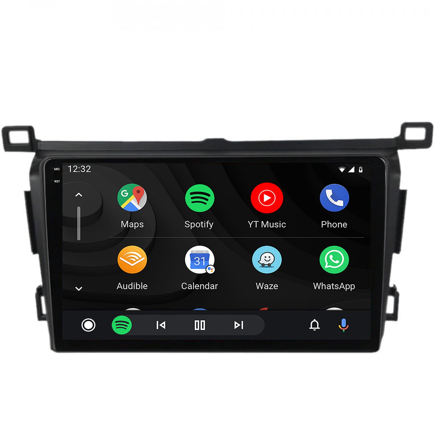 Navigatie 2K HUB64 Toyota RAV4 (2013-2018), 4GB RAM, Android, Octacore, Slot Sim 4G, DSP, GPS, Wi-FI, Carplay, Android Auto, USB, Bluetooth, Waze, Touchscreen, 9.5 Inch