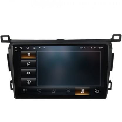 Navigatie 2K HUB64 Toyota RAV4 (2013-2018), 8GB RAM, Android, Octacore, Slot Sim 4G, DSP, GPS, Wi-FI, Carplay, Android Auto, USB, Bluetooth, Waze, Touchscreen, 9.5 Inch