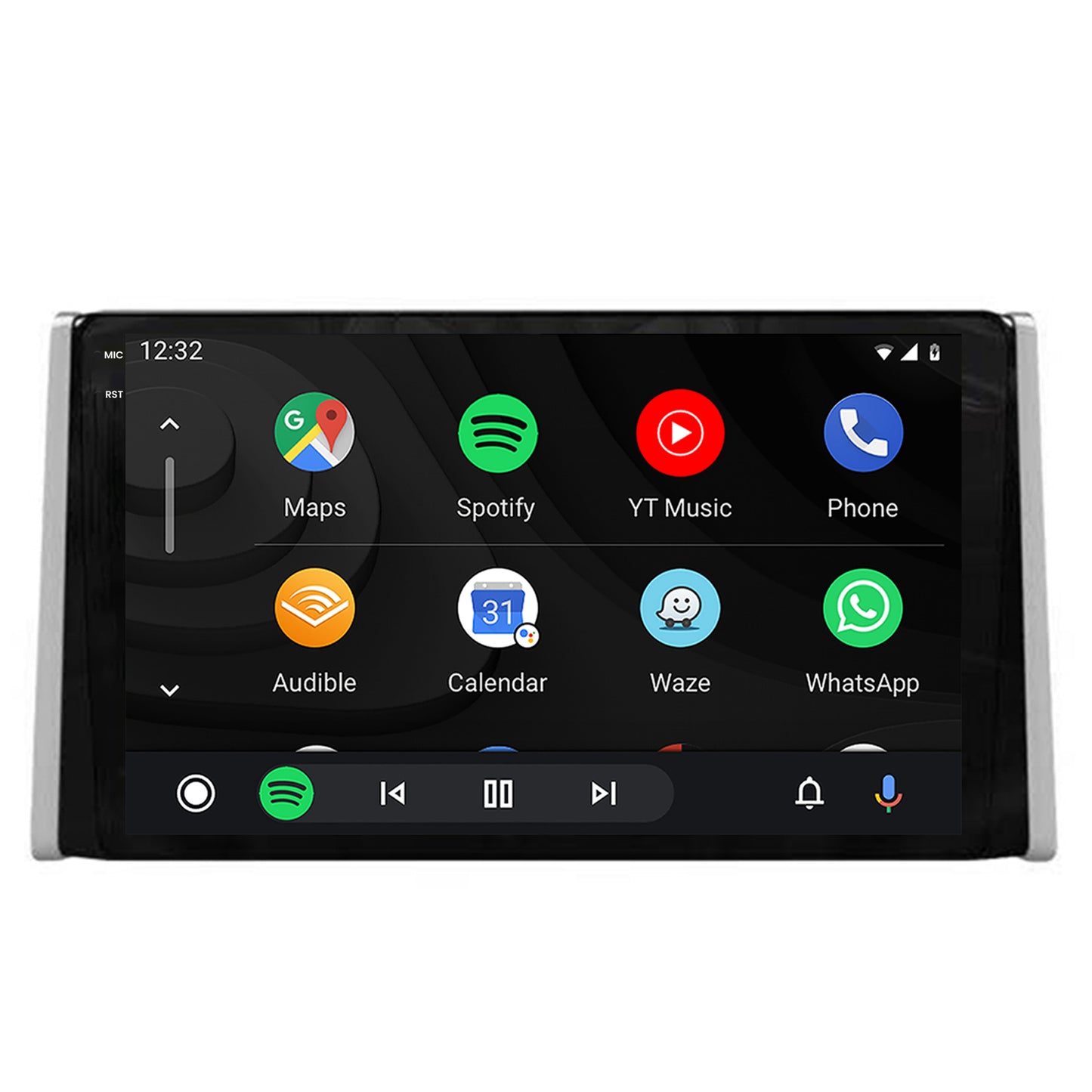 Navigatie 2K HUB64 Toyota RAV4 (2018+), 4GB RAM, Android, Octacore, Slot Sim 4G, DSP, GPS, Wi-FI, Carplay, Android Auto, USB, Bluetooth, Waze, Touchscreen, 9.5 Inch