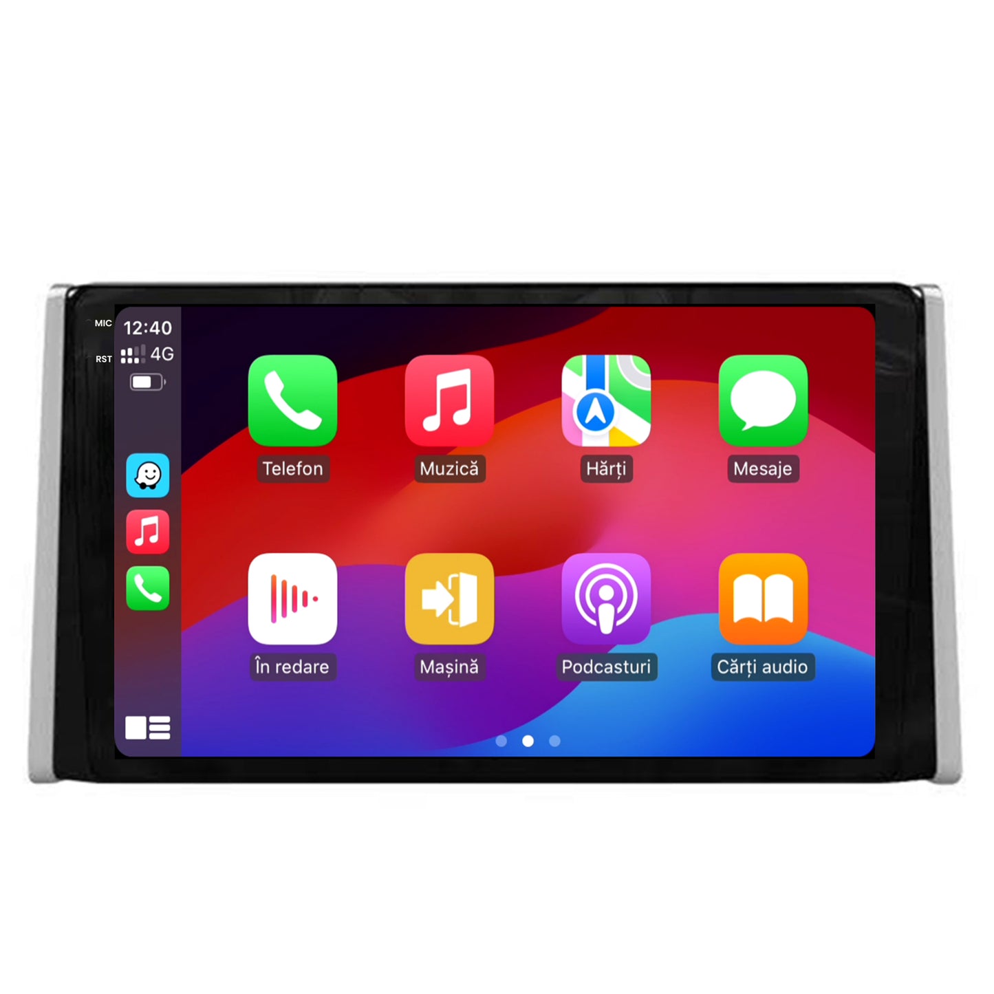 Navigatie 2K HUB64 Toyota RAV4 (2018+), 4GB RAM, Android, Octacore, Slot Sim 4G, DSP, GPS, Wi-FI, Carplay, Android Auto, USB, Bluetooth, Waze, Touchscreen, 9.5 Inch