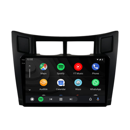 Navigatie 2K HUB64 Toyota Yaris (2005-2012), 4GB RAM, Android, Octacore, Slot Sim 4G, DSP, GPS, Wi-FI, Carplay, Android Auto, USB, Bluetooth, Waze, Touchscreen, 9.5 Inch