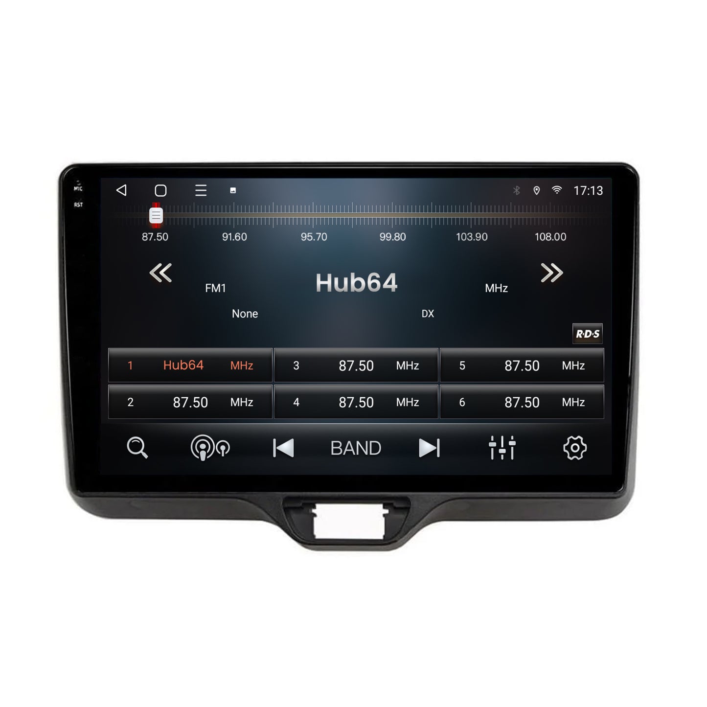 Navigatie 2K HUB64 Toyota Yaris (2020+), 8GB RAM, Android, Octacore, Slot Sim 4G, DSP, GPS, Wi-FI, Carplay, Android Auto, USB, Bluetooth, Waze, Touchscreen, 10.36 Inch