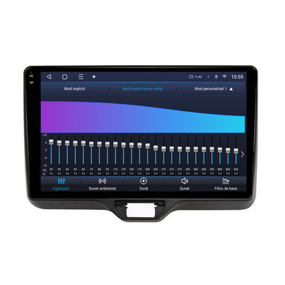 Navigatie 2K HUB64 Toyota Yaris (2020+), 8GB RAM, Android, Octacore, Slot Sim 4G, DSP, GPS, Wi-FI, Carplay, Android Auto, USB, Bluetooth, Waze, Touchscreen, 10.36 Inch