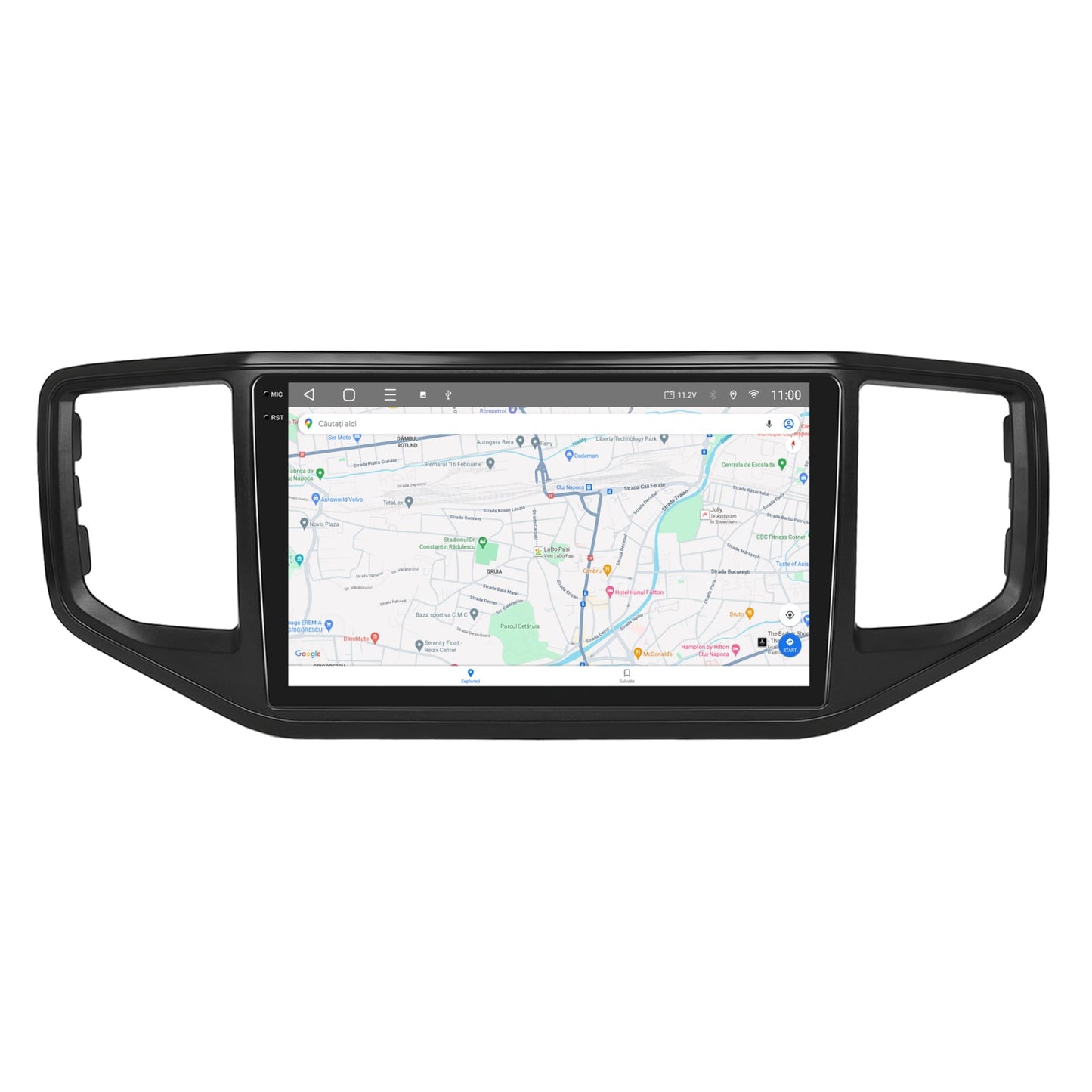 Navigatie 2K HUB64 Volkswagen Amarok (2017-2021), 8GB RAM, Android, Octacore, Slot Sim 4G, DSP, GPS, Wi-FI, Carplay, Android Auto, USB, Bluetooth, Waze, Touchscreen, 9.5 Inch
