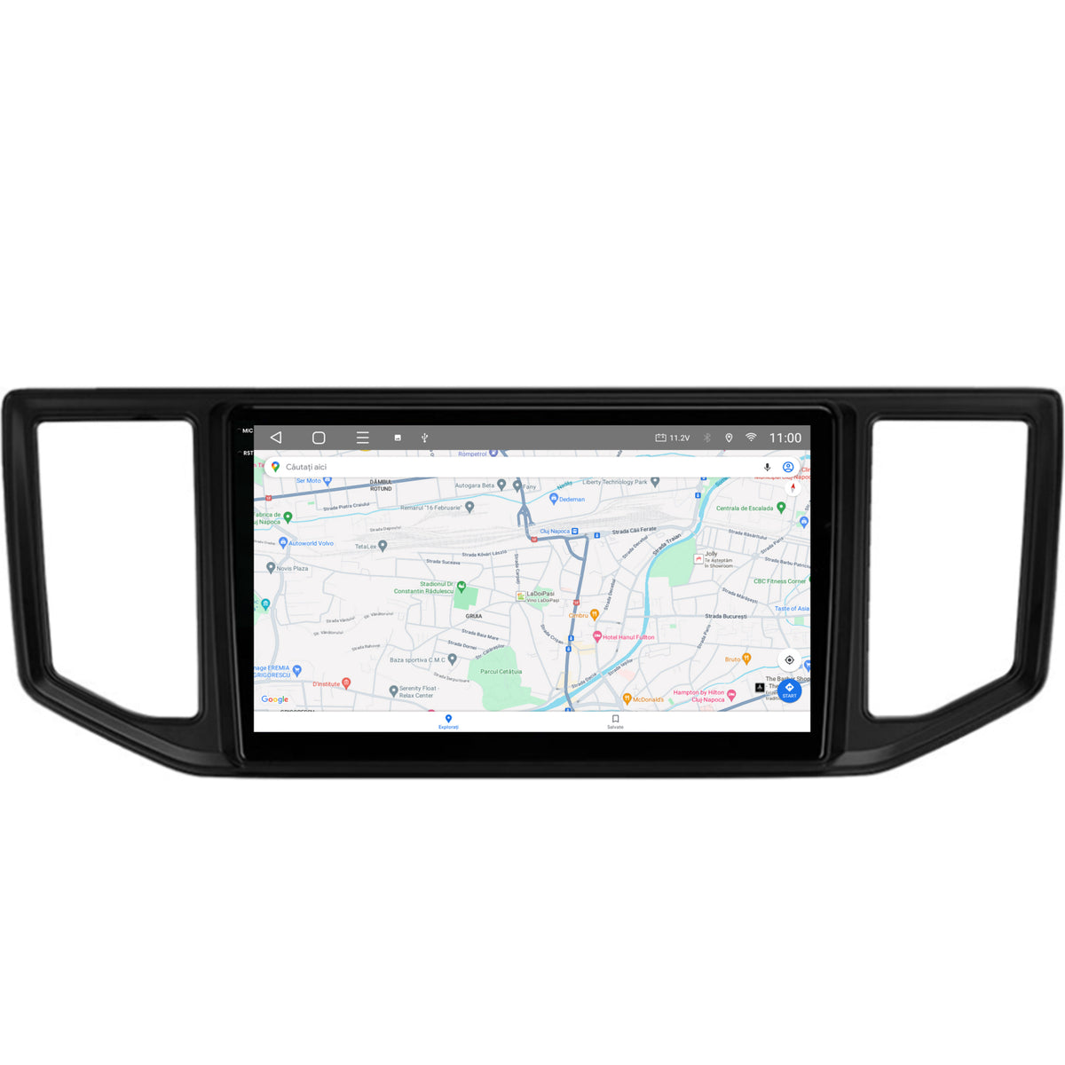 Navigatie 2K HUB64 Volkswagen Crafter (2017+), 4GB RAM, Android, Octacore, Slot Sim 4G, DSP, GPS, Wi-FI, Carplay, Android Auto, USB, Bluetooth, Waze, Touchscreen, 10.36 Inch