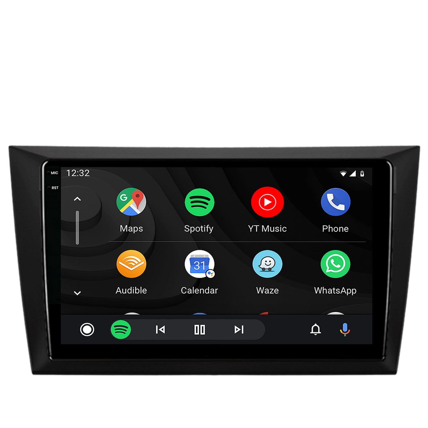 Navigatie 2K HUB64 Volkswagen Golf 6, 4GB RAM, Android, Octacore, Slot Sim 4G, DSP, GPS, Wi-FI, Carplay, Android Auto, USB, Bluetooth, Waze, Touchscreen, 9.5 Inch