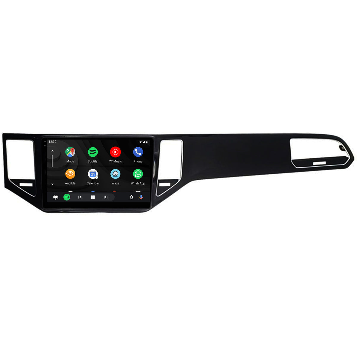 Navigatie 2K HUB64 Volkswagen Golf Sportsvan (2014-2020), 4GB RAM, Android, Octacore, Slot Sim 4G, DSP, GPS, Wi-FI, Carplay, Android Auto, USB, Bluetooth, Waze, Touchscreen, 10.36 Inch