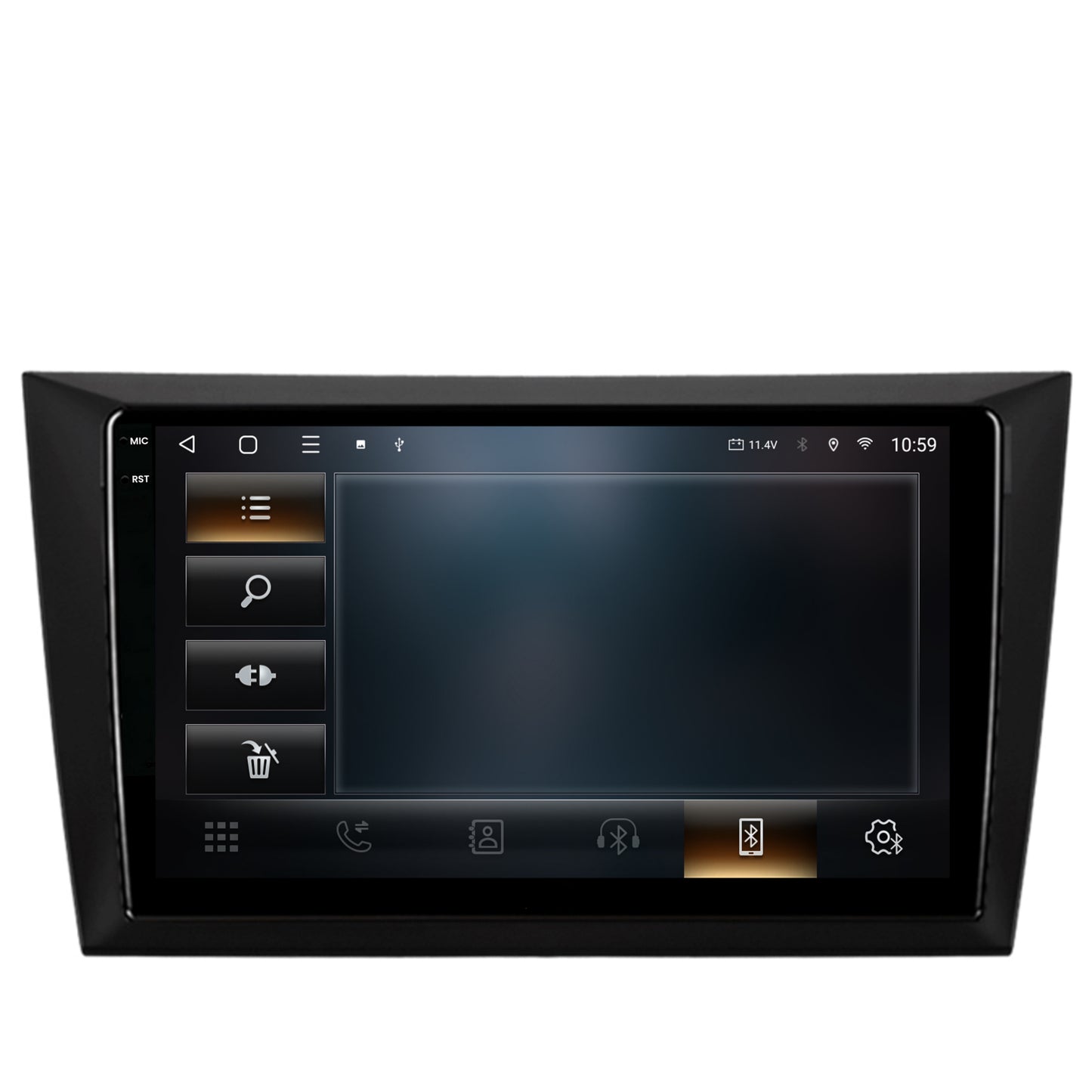 Navigatie 2K HUB64 Volkswagen Golf 6, 4GB RAM, Android, Octacore, Slot Sim 4G, DSP, GPS, Wi-FI, Carplay, Android Auto, USB, Bluetooth, Waze, Touchscreen, 9.5 Inch