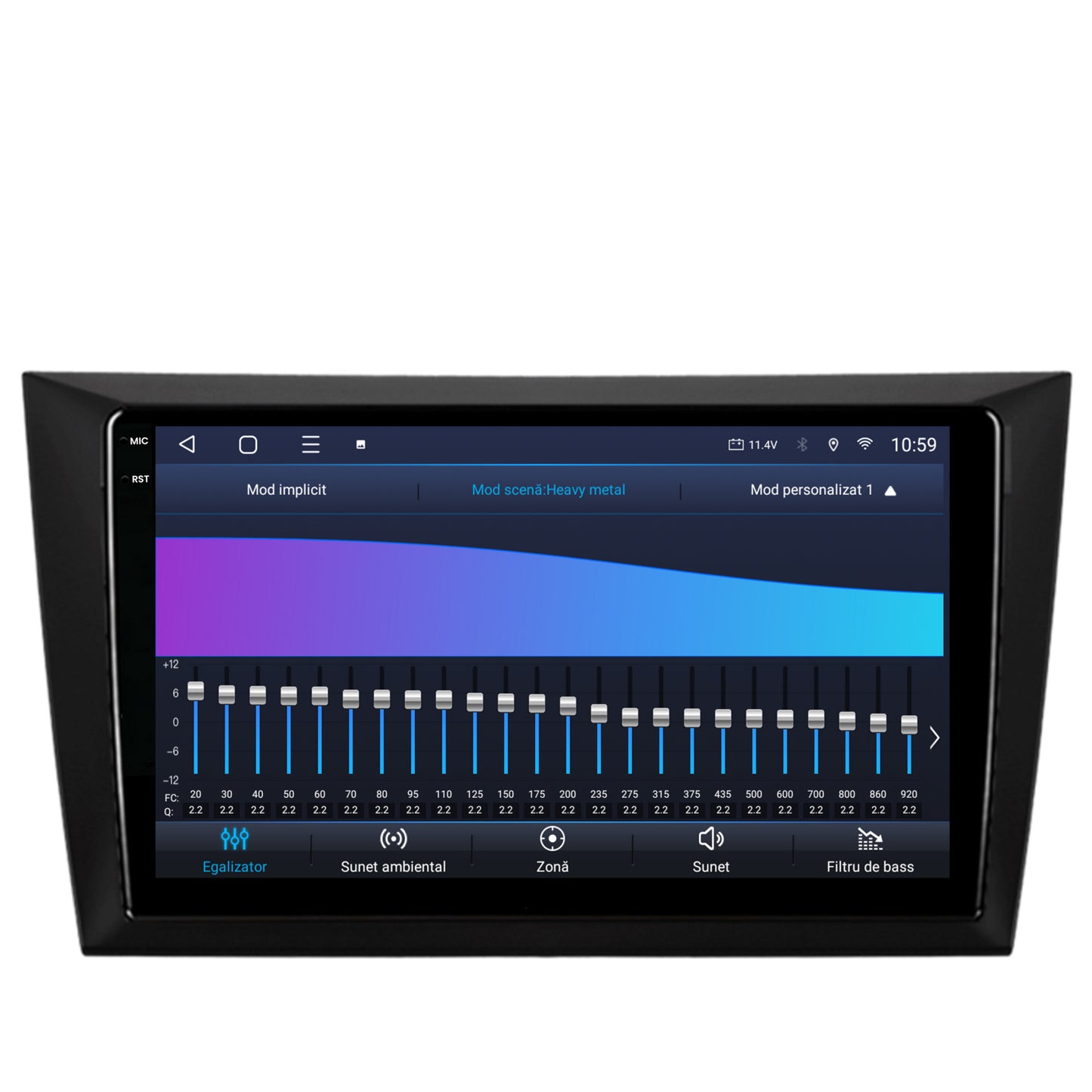 Navigatie 2K HUB64 Volkswagen Golf 6, 4GB RAM, Android, Octacore, Slot Sim 4G, DSP, GPS, Wi-FI, Carplay, Android Auto, USB, Bluetooth, Waze, Touchscreen, 9.5 Inch
