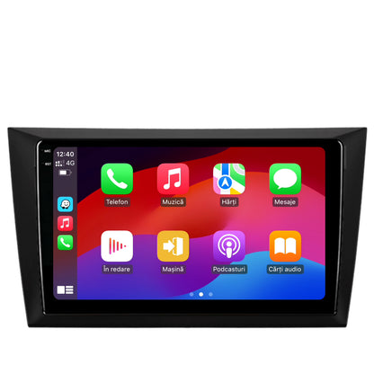Navigatie 2K HUB64 Volkswagen Golf 6, 8GB RAM, Android, Octacore, Slot Sim 4G, DSP, GPS, Wi-FI, Carplay, Android Auto, USB, Bluetooth, Waze, Touchscreen, 9.5 Inch