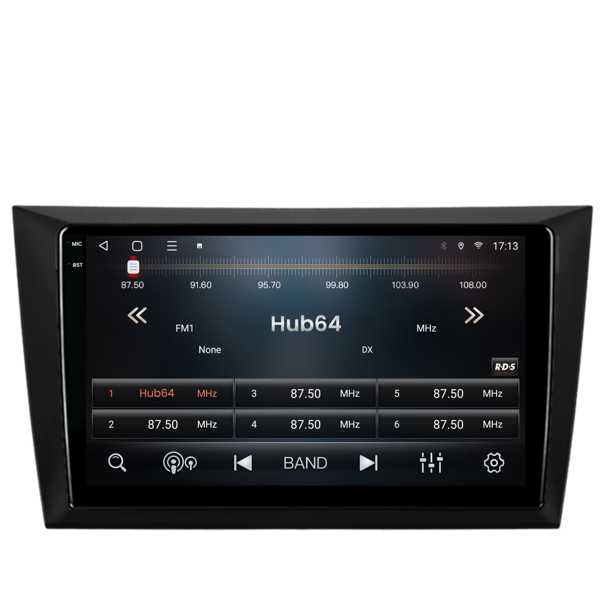 Navigatie 2K HUB64 Volkswagen Golf 6, 8GB RAM, Android, Octacore, Slot Sim 4G, DSP, GPS, Wi-FI, Carplay, Android Auto, USB, Bluetooth, Waze, Touchscreen, 9.5 Inch