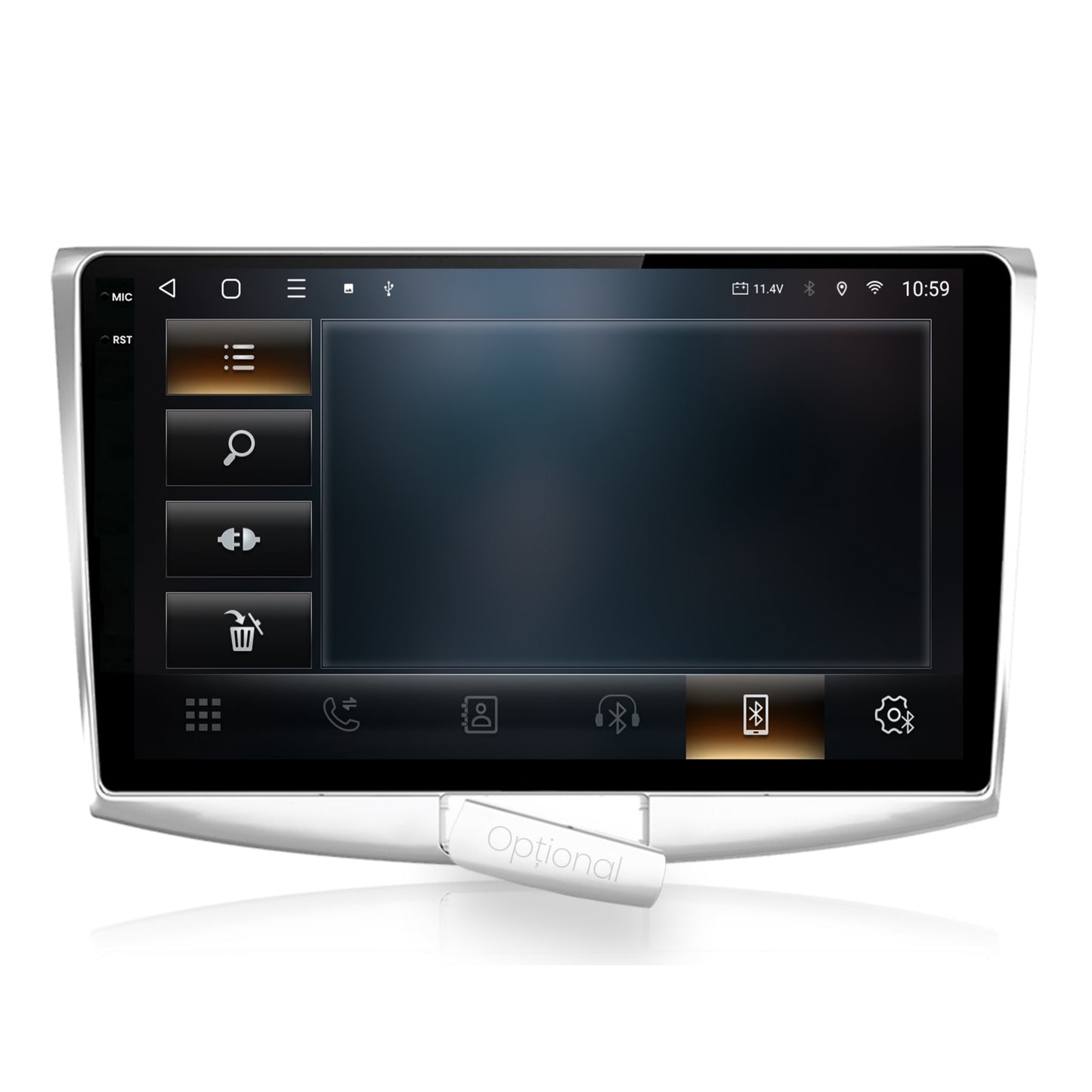 Navigatie 2K HUB64 Volkswagen Passat B6 / B7 / CC, 4GB RAM, Android, Octacore, Slot Sim 4G, DSP, GPS, Wi-FI, Carplay, Android Auto, USB, Bluetooth, Waze, Touchscreen,, 10.36 Inch